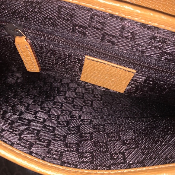 Gucci Camel Jackie Vintage Hobo Purse w/Bamboo Handle! - Picture 8 of 11